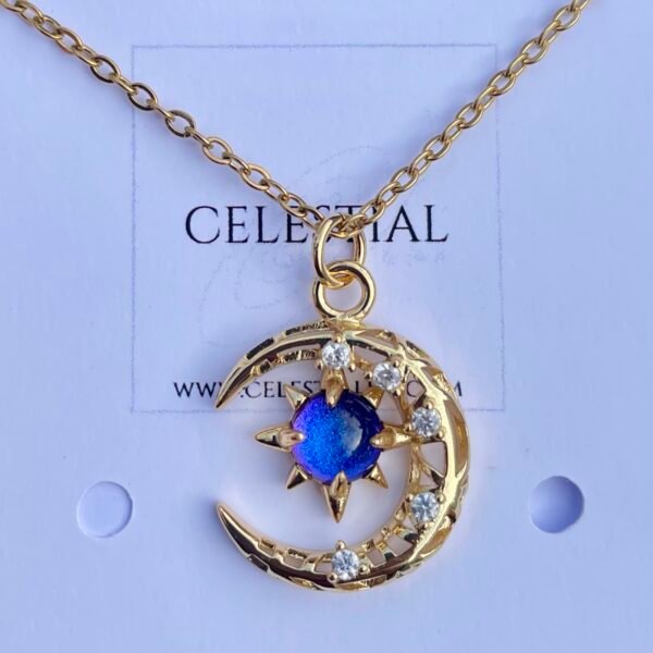 Collar de Luna Sol Espacial