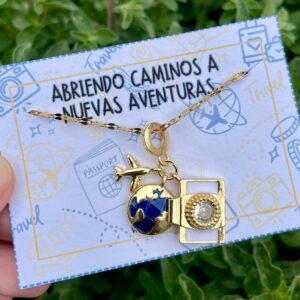 collar de viajes en acero quirúrgico