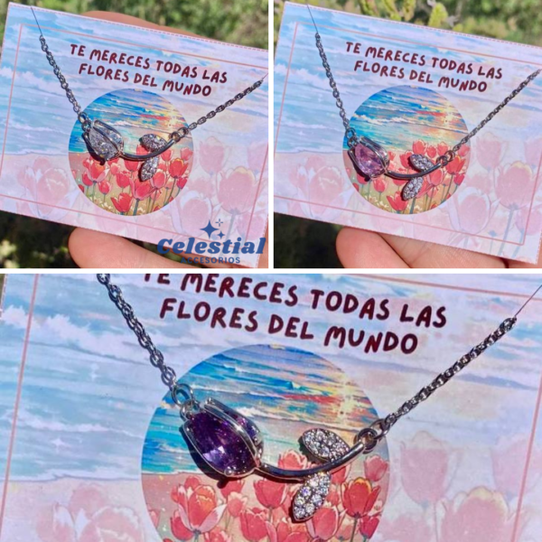 collares de acero tulipán